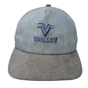 Valley Snapback 5 Panel Cap Multi One Size Adjustable Embroidered Vintage USA